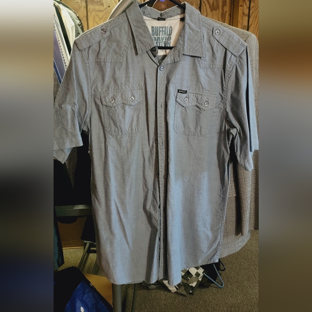 Buffalo [David Bitton] Button Down t-shirt